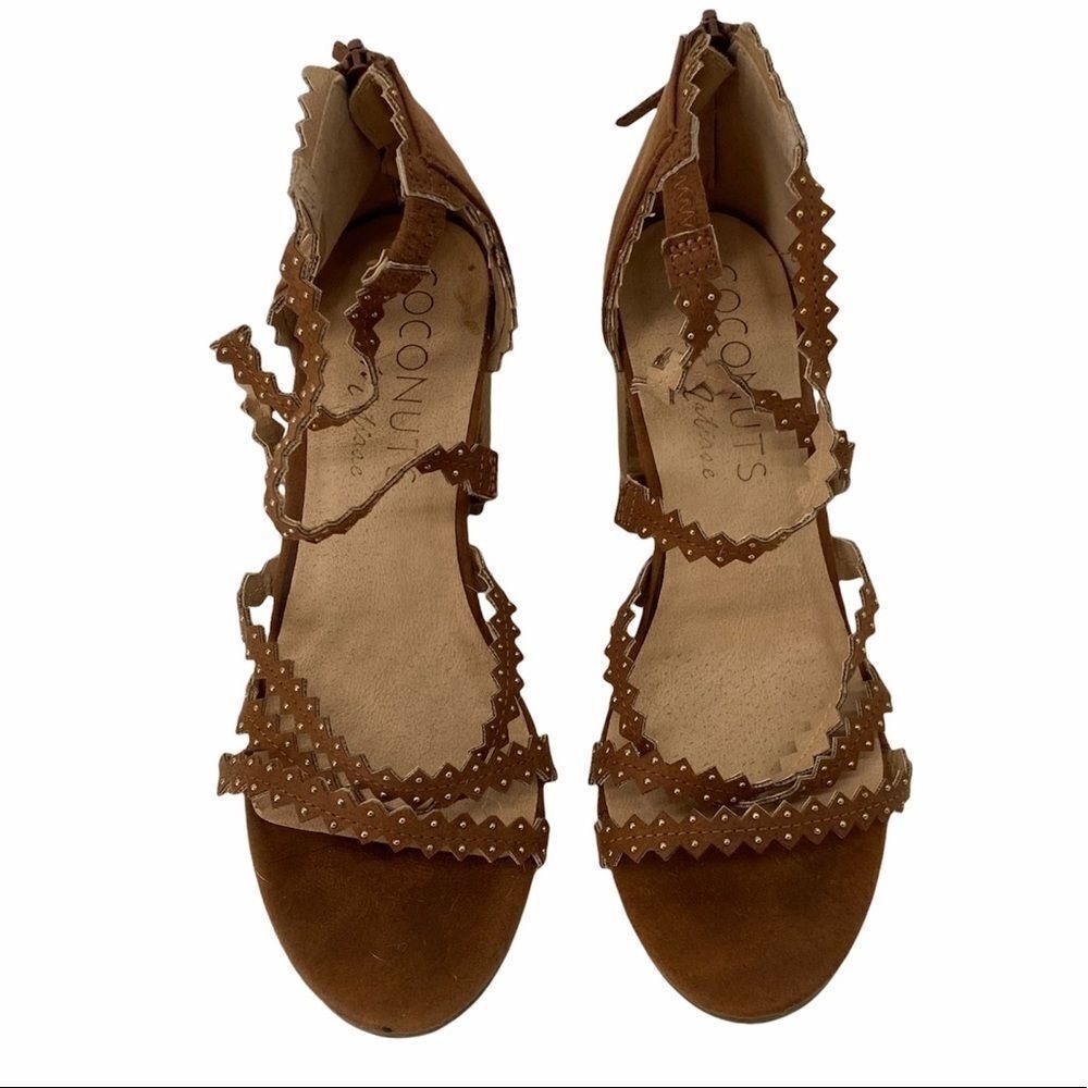Coconuts by Matisse‎ Brown Aiden Heeled Sandals Womens 7